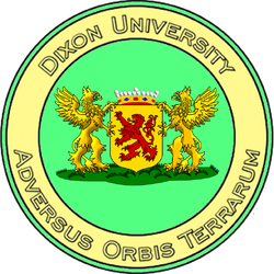 Dixon University seal