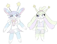 Concept art of Hoshine Kira and Koine Kokoro (2025)