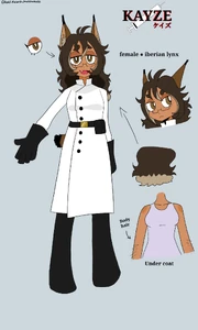 A reference of Kayze 	 	 	 		 			 		 		 		 			A Kayze portrait drawn by drawinganimeutaus 		 	 