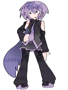 Murasaki Ruro Power Append Portrait (Illust by NANAVALEKUZI)