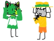 betta has a soundcloud rap and minty is covering her ears (a funny image thats on the wiki because i thought iut would be funny) (the image is by fishstick-P)