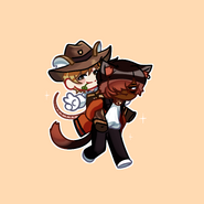 CopperCross & POTG chibi illust. #2 by Đ.H.Giang