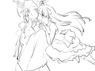 Sketch by sin[7], also features UTAU Ame Suzunaru.