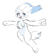 Concept art of Koine Kokoro, known as "Creamsicle" (2024)