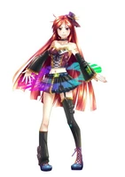 Ilustración oficial del Voicebank Strong por CAFFEIN.