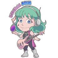 Aqua Act 4 chibi keychain design (available for purchase http://taisian.com/shop)