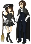 Dibujo especial por Halloween junto a Alex (2015)