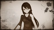 Sepia render of Guren's MMD model