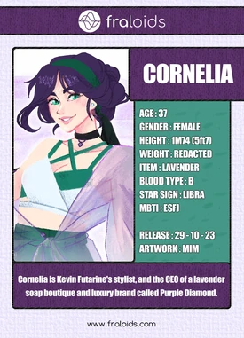 CORNELIA Profile Card