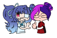 Enako and Eruko being the siblings ever - Leon