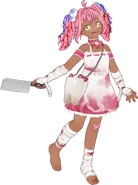 Meaty-chan MMD model .png (945 KB) MMD model done by Killy