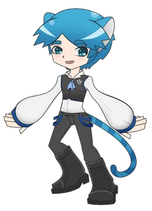 505_Neko chibi por Israelowo