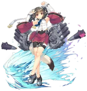 Nekone's Artwork in Azur Lane Collaboration.