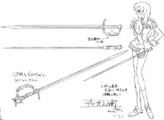Utena's sword concept design