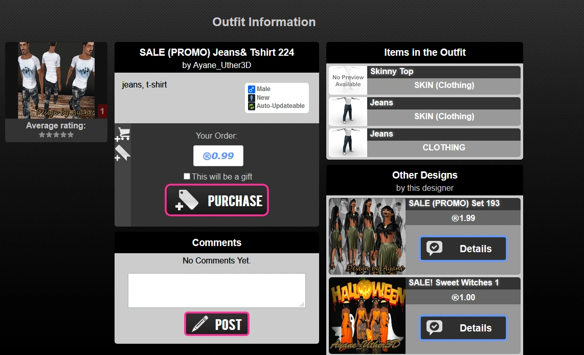 Utherverse Clothing System | Utherverse Wiki | Fandom