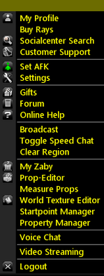 Main menu