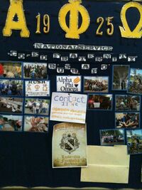 Alpha Phi Omega Board