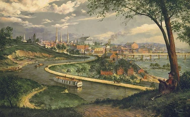 The idyllic image of old Confederate Richmond Dabney tried to perpetuate in Richmond: The Story of a City