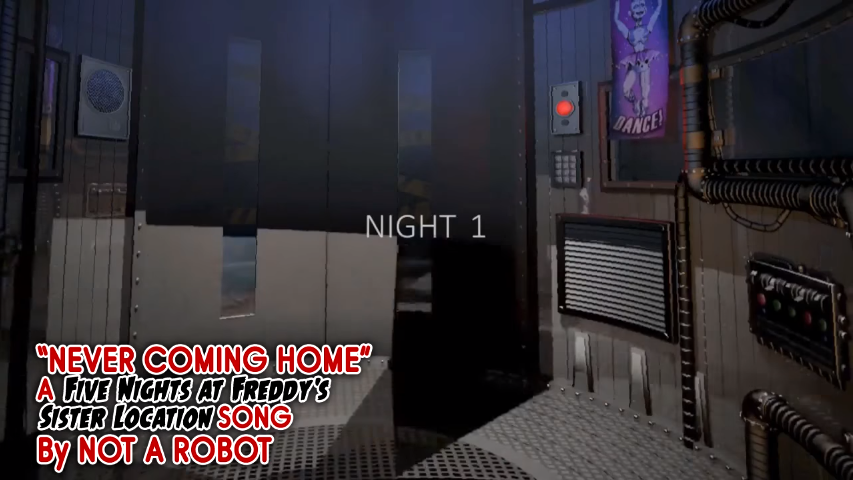 Never Coming Home Vocaloid Lyrics Wiki Fandom - code roblox fnaf sister location song id