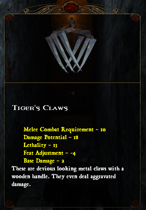 Tiger's Claws image - Vampire: The Masquerade - Bloodlines