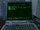 The protagonist's computer