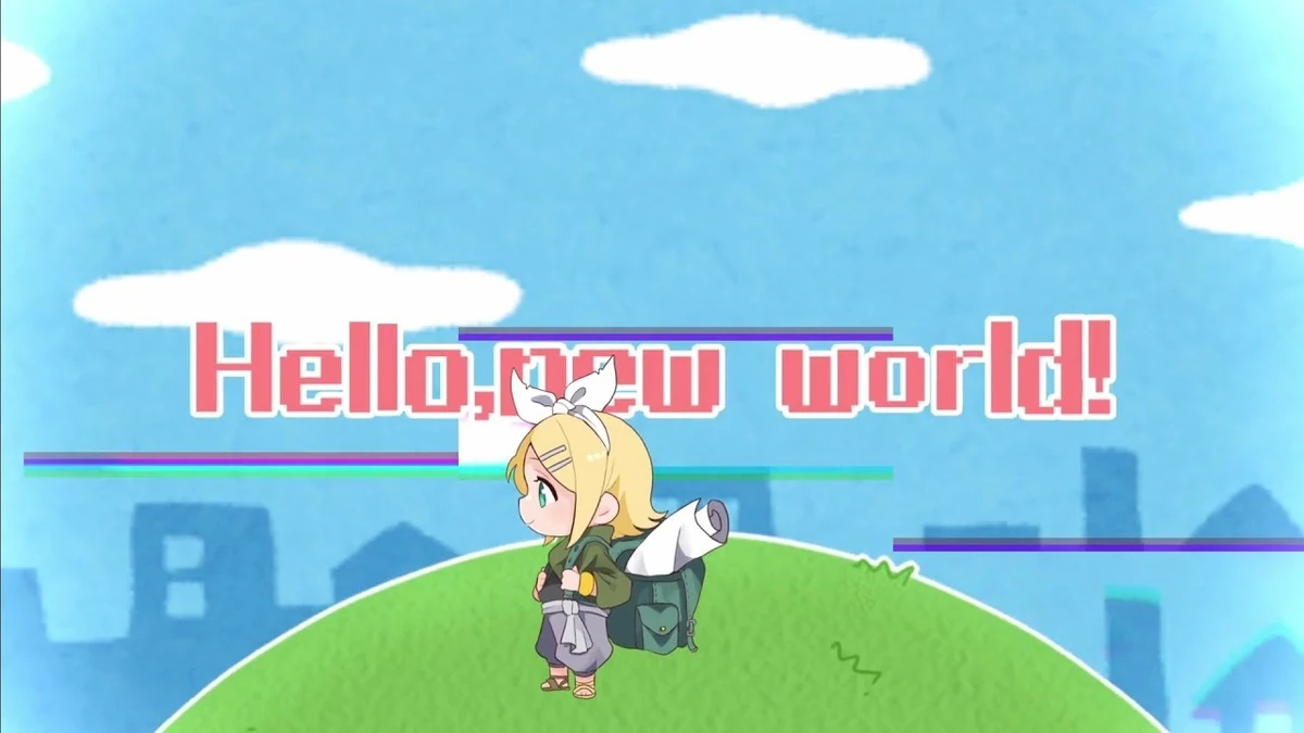 Hello,new world! Vocaloid Lyrics Wiki Fandom