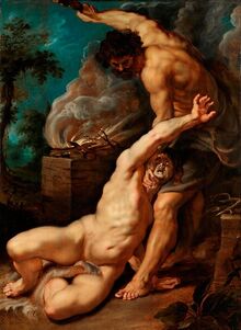 Peter Paul Rubens - Cain slaying Abel, 1608-1609