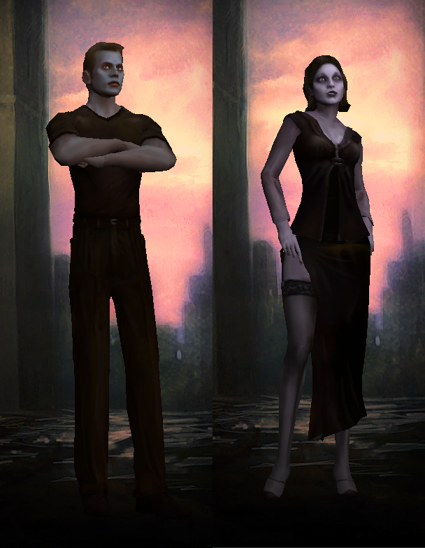 Hunter 1 - concept art  Vampire the Masquerade: Bloodlines