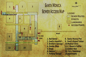 Santa Monica (Map, Sewers)
