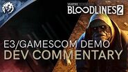 Vampire The Masquerade - Bloodlines 2 - E3 Gamescom Demo With Ka'ai Cluney