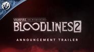 Vampire The Masquerade - Bloodlines 2 - Announcement Trailer (ESRB)
