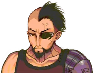 Raw sprite ripped from the prototype Note the lack of hair on the right side.