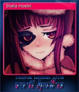 Stella's Steam trading card.