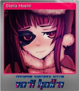 Stella's Steam trading card (Foil.)