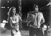 Christie-Brinkley-and-Chevy-Chase-on-the-set-of-National-Lampoons-Vacation