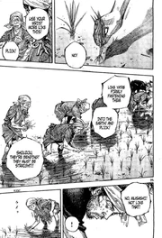 Shūsaku guides the villagers and teaches his secrets about agriculture.