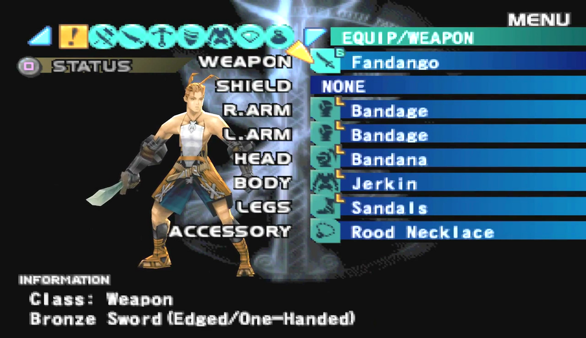 Starting Weapon | Vagrant Story Wiki | Fandom