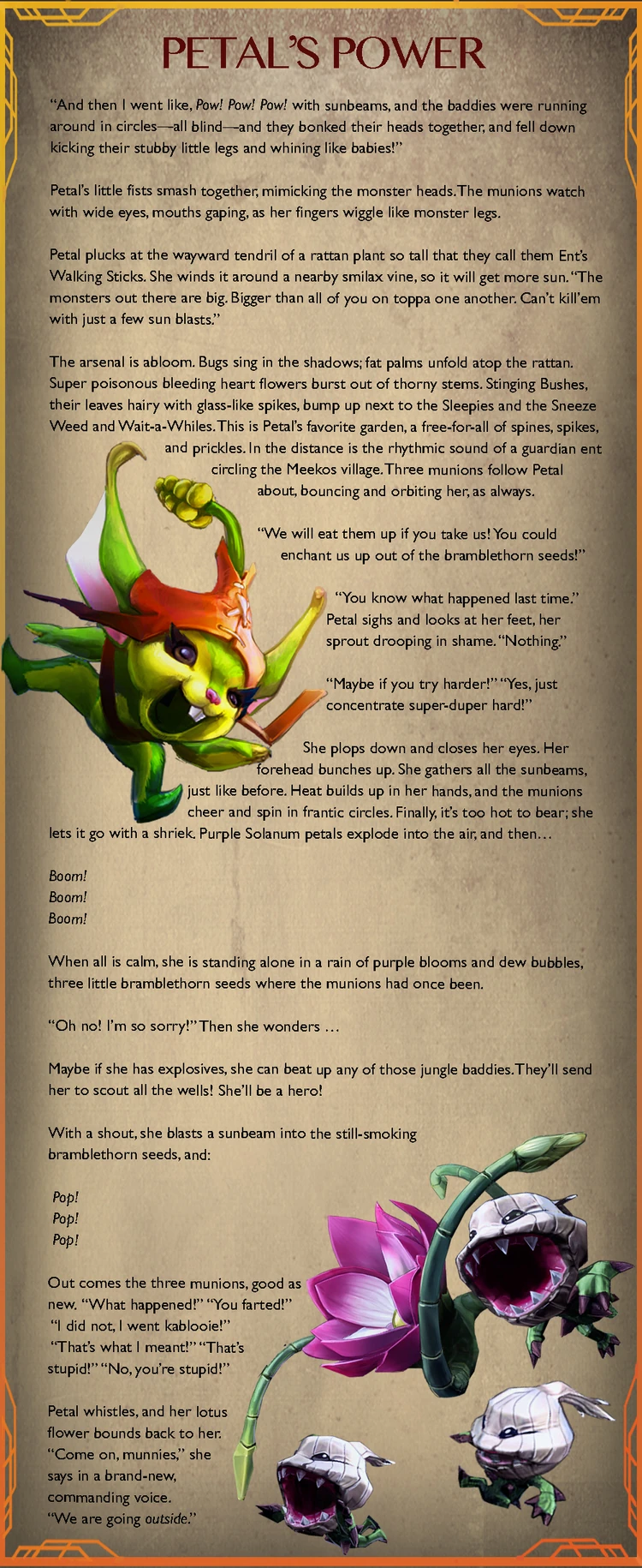 Petal Lore Vainglory Wiki Fandom