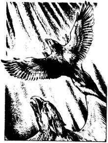 Treyvan and Hydona in flight