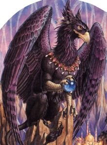 Skandranon from the English cover art