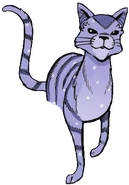 Stříbrnka v A Shadow in RiverClan