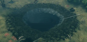 Бассейн с дегтем