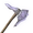 Crystal battleaxe