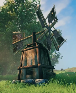 Větrný mlýn vzhled