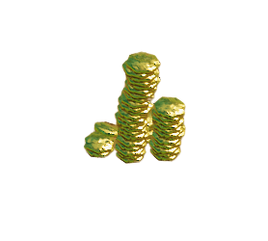 Coin stack appearance