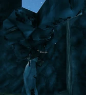 Silver vein found by chance while trenching.