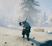 The particle effect the Wishbone makes when it finds a nearby secret.