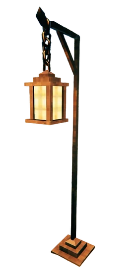 Dvergr lantern pole appearance