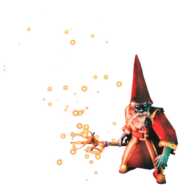 Dvergský mág 0h ohnivý muž