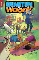 Fight of Flight Comics Exclusive "Goat Yoga" Variant by Erica Henderson